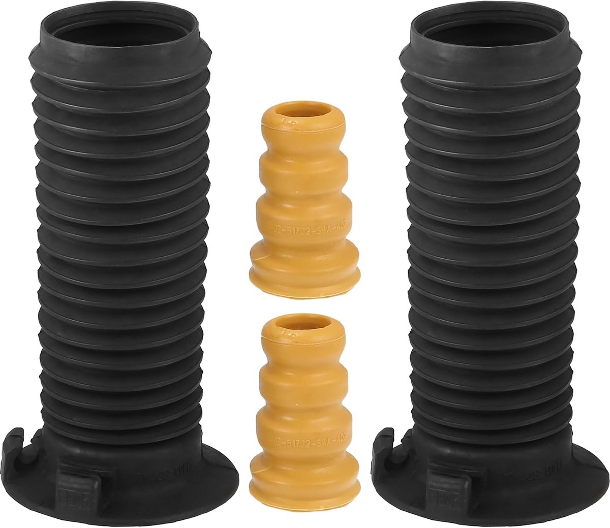 SnelShoppen - Voorbumper Set voor Honda CR-V 2007-2014 - Duurzaam en Slijtvast Materiaal - OE Nummer 51403STKA01 - Perfecte Vervanging