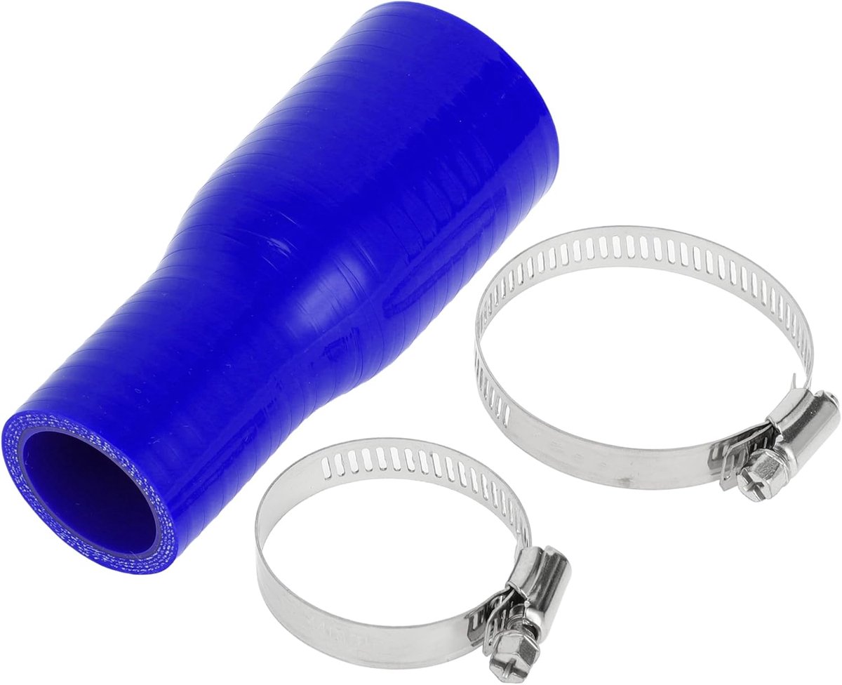SnelShoppen - A Absopro Rechte Koppeling Siliconen Slang Met Klemmen 1.77"-1.25" ID 5" Lengte 0 Graden Auto Siliconen Slang Koelslang 4-Laags 5mm Dikt