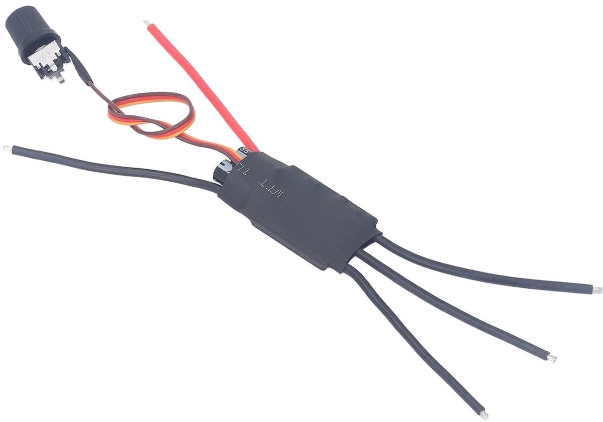 SnelShoppen - BLDC Controller 15A 200W 3 Fase Borstelloze Motor Speed Controller met Precisie Snelheidsregeling en Potentiometer voor Pomp en Ventilat