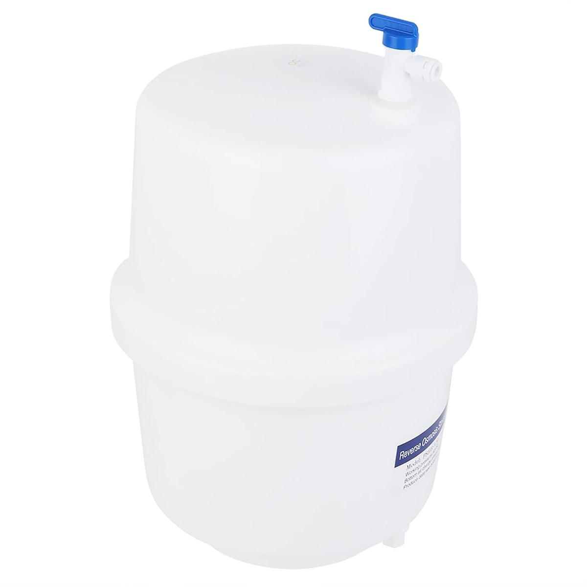 SnelShoppen - 3,2 gallon druk watertank voor omgekeerde osmose waterfilter, 12 liter reservoir met balvormige klep voor keuken en huishoudelijk gebrui