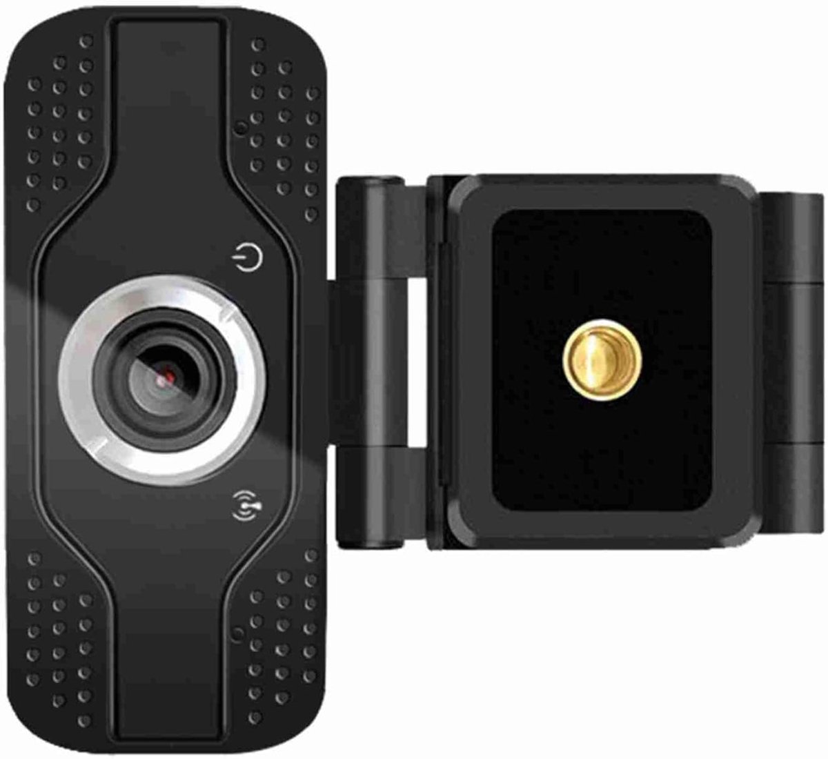SnelShoppen - Full Color 1080P Webcam, Full HD Video Computer HD Webcam, Desktop Live Broadcast Camera voor Online Lessen met Geluidsverbetering en Ru