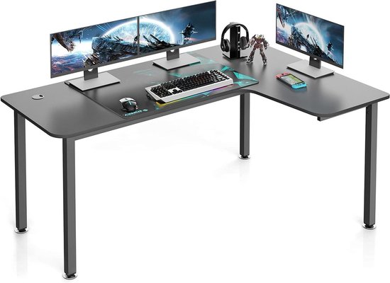 Hoekbureau Gaming - Bureau L Vormig - Computer Desk - werk meubel — afbeelding 2