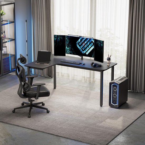 Hoekbureau Gaming - Bureau L Vormig - Computer Desk - werk meubel — afbeelding 3