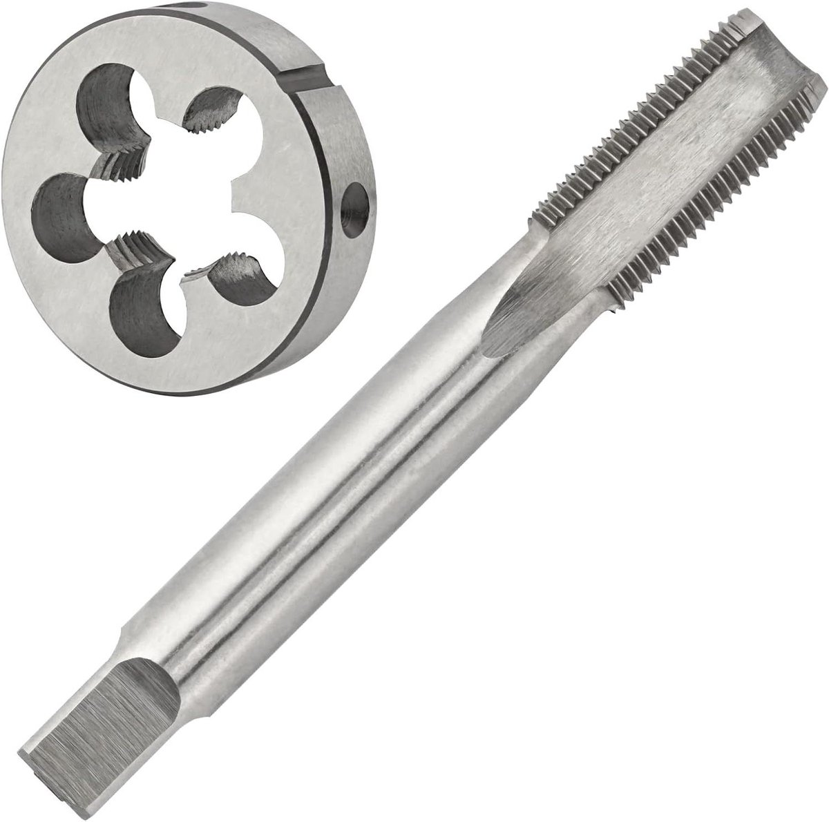 Tap en Die Set - Draadsnijset Schroefdraad - Draad Repareren - M23 x 1.25mm - 109mm Lengte - Roestvrij Staal