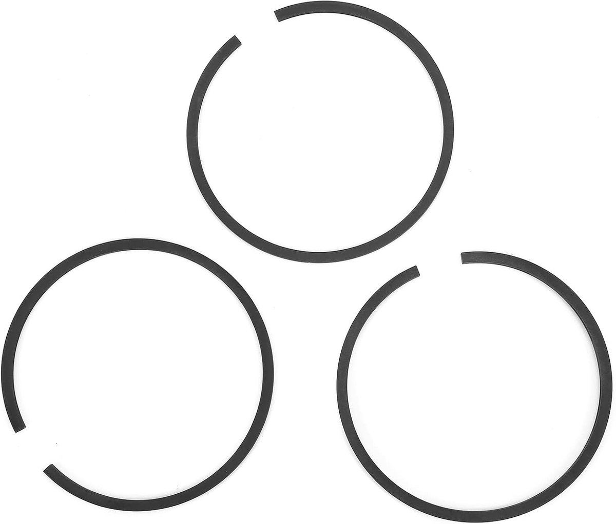 SnelShoppen - Pneumatische Pistonring 70 Mm voor 0.67/1.13 7.5 KW Motor Luchtcompressor (3-Pack) - Duurzaam en Gemakkelijk te Vervangen
