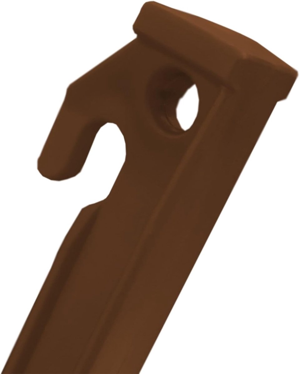 Set van 24 stevige plastic tentpinnen van 230 mm voor tuin, kamperen en evenementen