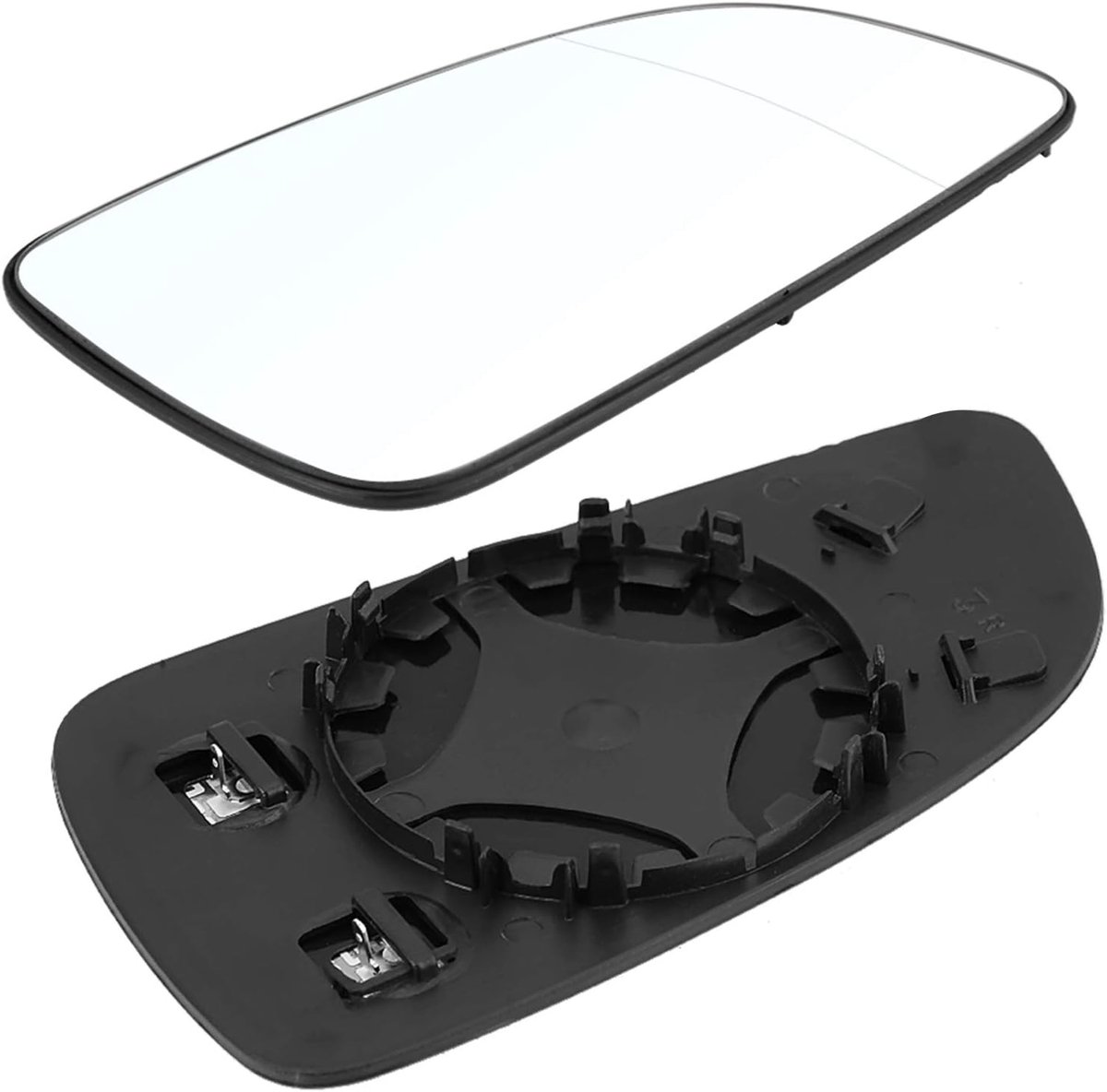SnelShoppen - Buitenspiegelglas Rechts Voor Auto Astra 2004-2008 - Verwarmd - Kwaliteitsmateriaal - Auto Onderdelen