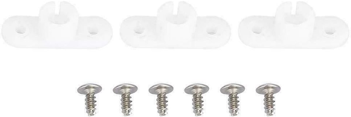 SnelShoppen - Riloer Koplamp Trim Versteller Clips (3 Stuks) Voor Land Rover Discovery 1 en 2, Hoogwaardige ABS Materiaal, Eenvoudige Installatie, Duu