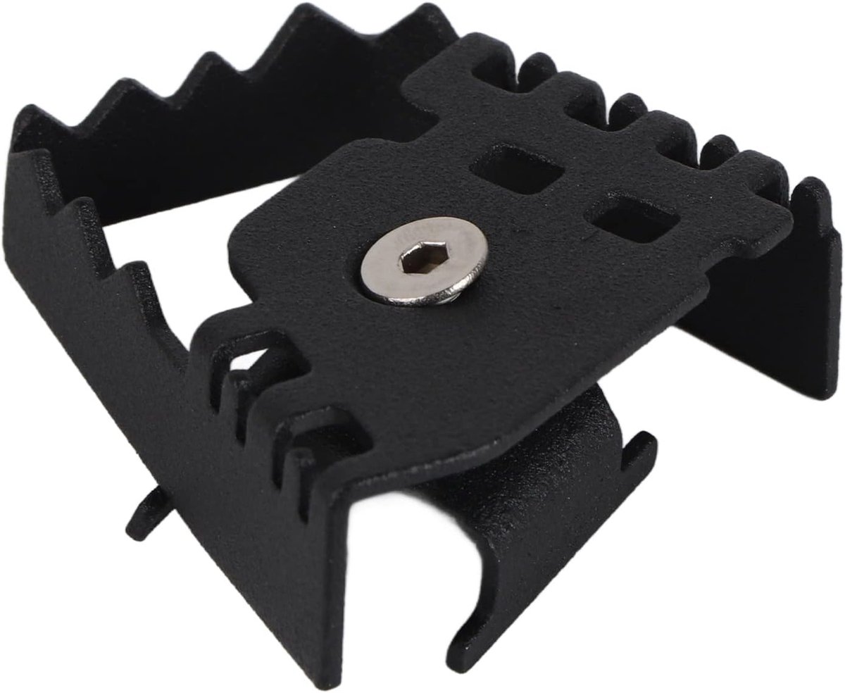 SnelShoppen - Motorremhevel Verbreding voor F800GS F700GS F650GS R1150GS R1200GS, Achter Voetrempedaal Verlenging, Zwart, Hoogwaardige RVS