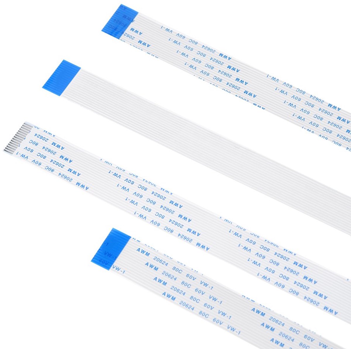 15 Pin 30cm 50cm 100cm FFC Band Flexible Flat Cable for Module Camera 3 Pieces/Set Reusable Packaging Socialme-EU - ShopVlot
