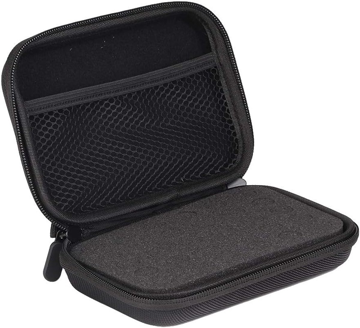 SnelShoppen - 30 Flessen 1-3ML Essentiële Oliehouder Reistas Opbergdoos Schuim Ideaal voor Reizen - Duurzaam EVA en Nylon, Lichtgewicht en Beschermend