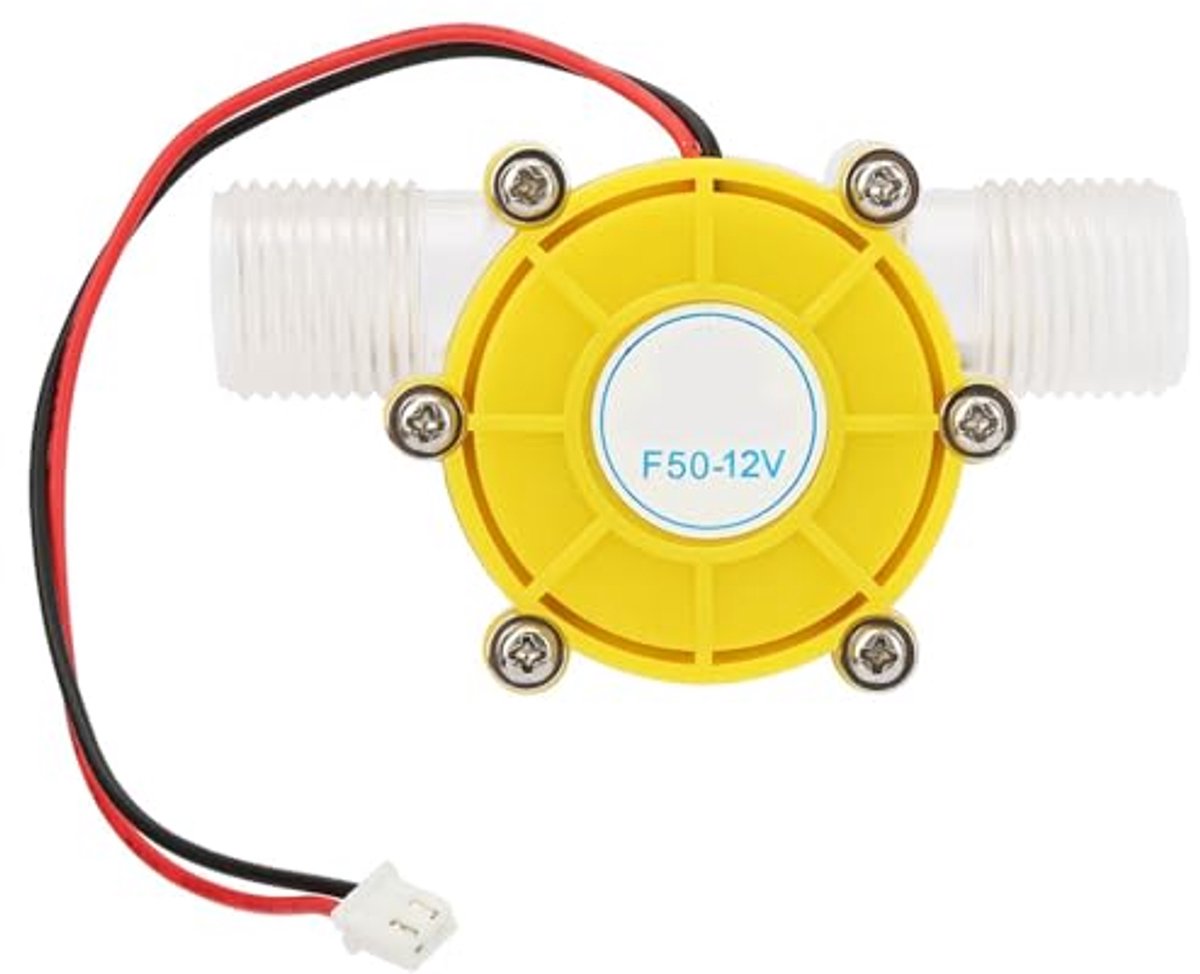 SnelShoppen - 12V DC Water Turbine Generator Micro Hydro Waterpomp - Hoge Efficiëntie Hydropower Generator met RVS Draad en Verlengd Turbinewiel