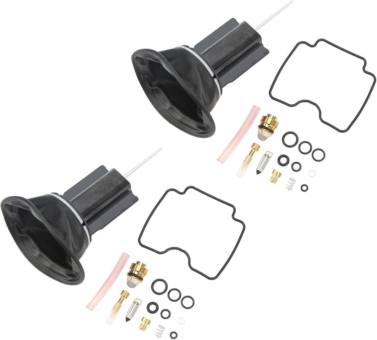 SnelShoppen - Carburetor Reparatie Kit 30-delig, Professionele Overhaul Set voor XVS 1100 Drag Star 1999-2007, Perfecte Pasvorm, Hoogwaardige Onderdel