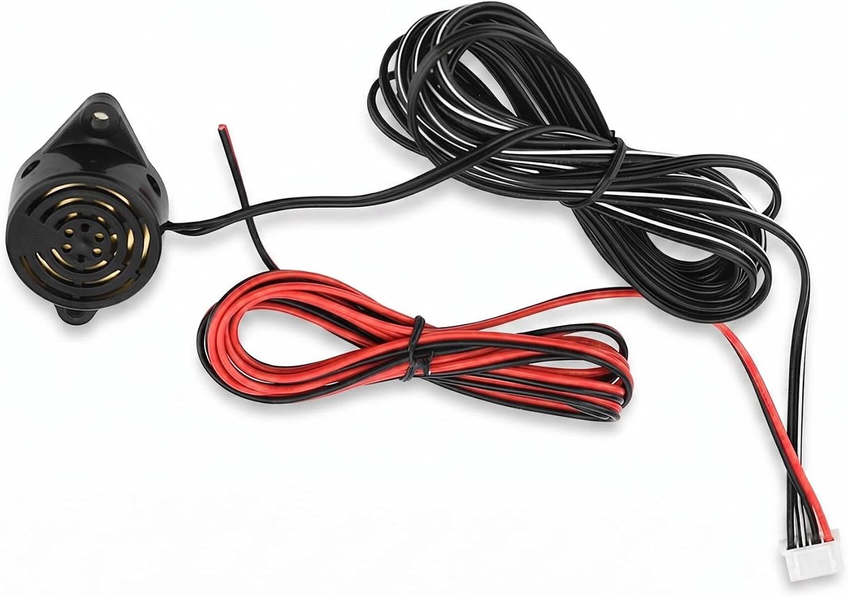 SnelShoppen - U301 Elektromagnetische Inductie Alarm, Parkeer Sensor, Universele Beveiligingsset voor Auto, Vrachtwagen, RV, Minibus, 3ft Detectiebere