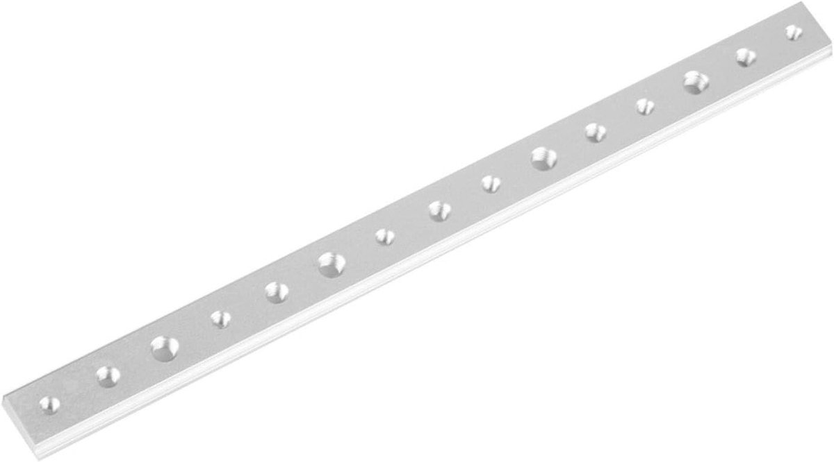 SnelShoppen - 300mm Aluminium T-Slot Mitre Track Jig T Schroef Bevestiging voor Tafelzaag, Houtbewerking, Veelzijdig en Praktisch