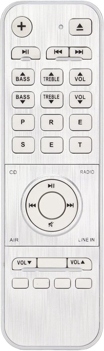 SnelShoppen - Universele Afstandsbediening voor Geluidssysteem, Vervanging voor GENEVA Sound Audio Lab Model M S L, Geen Instellingen Nodig, Lange Ber