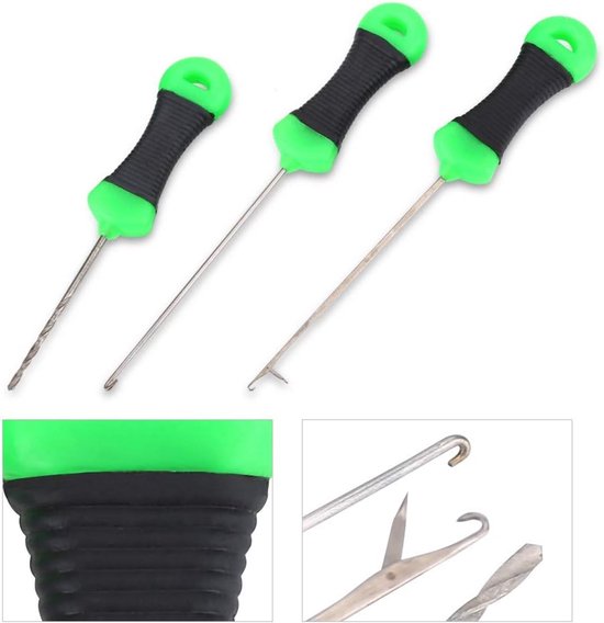 NTH products- Visnaald Draagbaar - Vissen Gereedschap - Aas Naald - Karper Vissen - Splicing Naald - Hoogwaardige Prestaties - Handig Hulpmiddel - Aasnaald van Nth Products — afbeelding 2