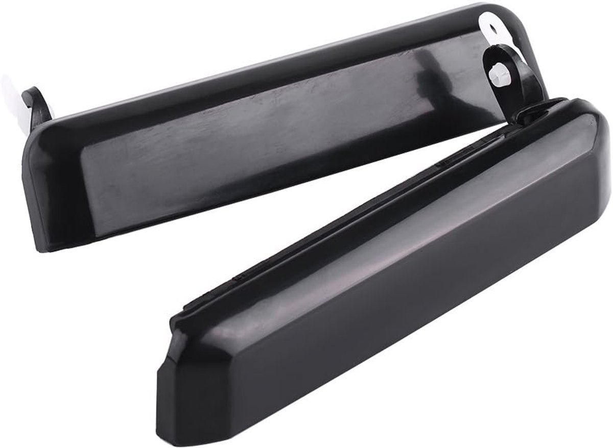 SnelShoppen - Deurhendel Set voor D21 Hardbody Pickup en Pathfinder 1986-1997, 1987-1995, Matte Zwart, Gemakkelijk te Installeren, Hooggevoelig, Voor