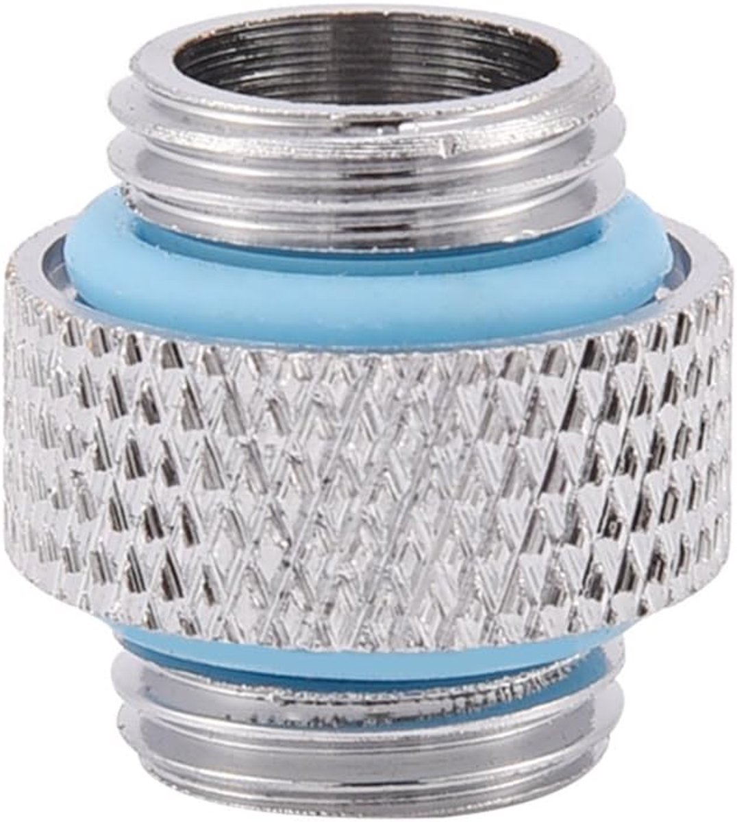 SnelShoppen - 2 Stuks G 1/4 Inch Draadplug Aansluitstuk Adapter met O-ringen voor Computer Waterkoeling, Hoogwaardige Silica Gel, Makkelijk te Install