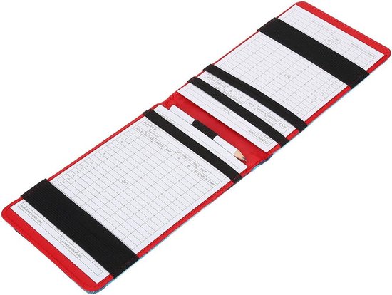 Compacte Golf Scorekaart Houder met Potlood - Camouflage Score Tracker voor Golfers — afbeelding 4