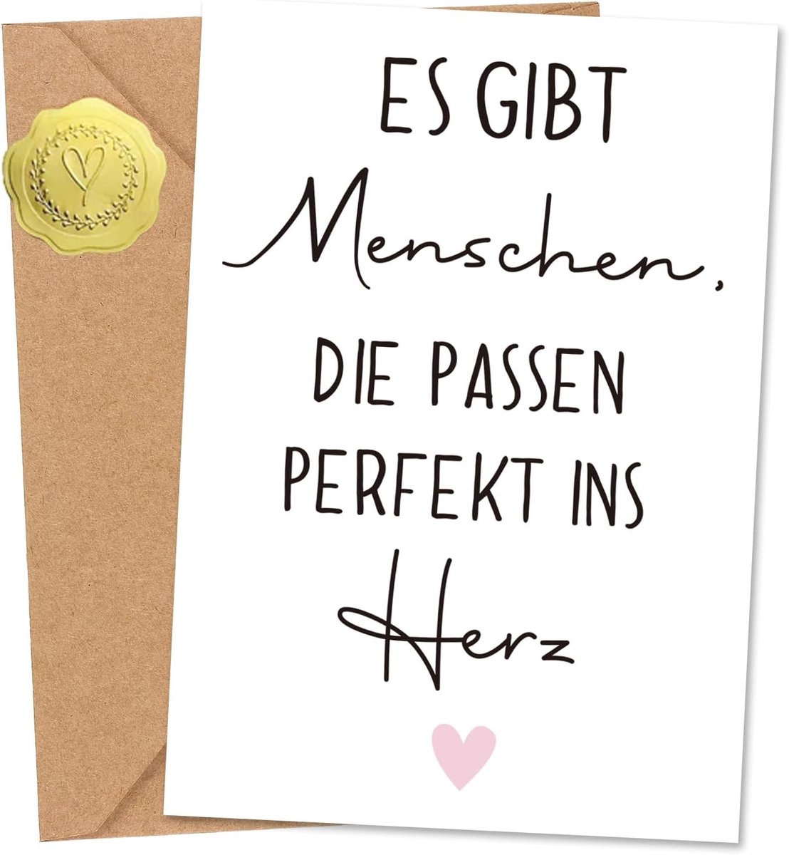 SnelShoppen - Bedankkaarten - Unieke dankkaarten met extra grote tekst - Perfect om vrienden, leraren, collega's en familie te bedanken - Hoge kwalite