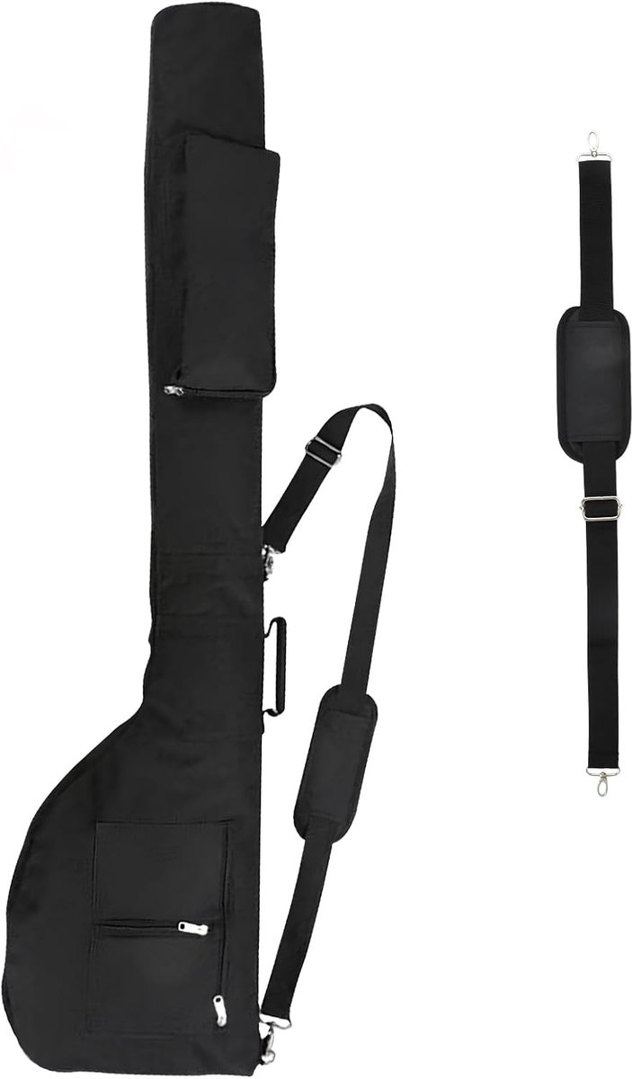 SnelShoppen - Vouwbare Golfclub Reis Tas, Kleine Lichtgewicht Draagbare Golf Tote Waterdicht Geschikt voor 8-10 Clubs, Golfclub Tote Tas met Rits, Gol