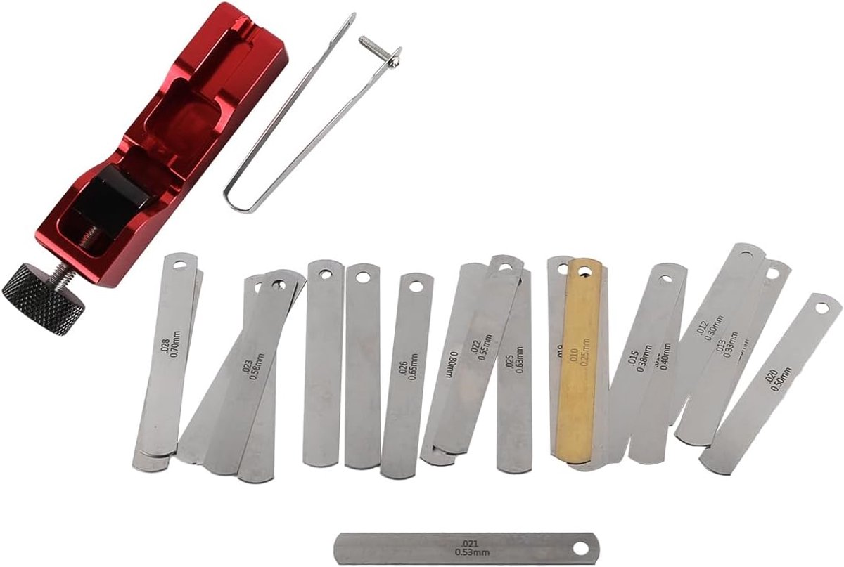 SnelShoppen - Universele Bougie Afstand Tool met Sensor Gauge Bougie Spacer Set voor Auto & Motor Onderhoud 10mm 12mm 14mm 16mm Bougie Spacer Gereedsc