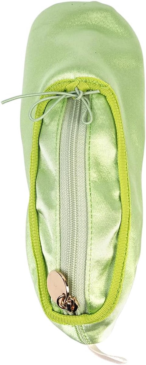 SnelShoppen - Multifunctionele Schrijfgerei Etui met Ballett schoenen Design, Leuke Organizer voor School en Kantoor, Ideaal voor Tieners, 22x10x5 cm,