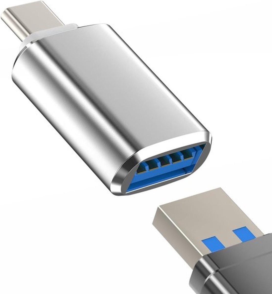 Lightning OTG Adapter en Kabel voor iPhone en iPad - Download Foto's, Gebruik als Kaartlezer en Verbind met Muizen en Accessoires
