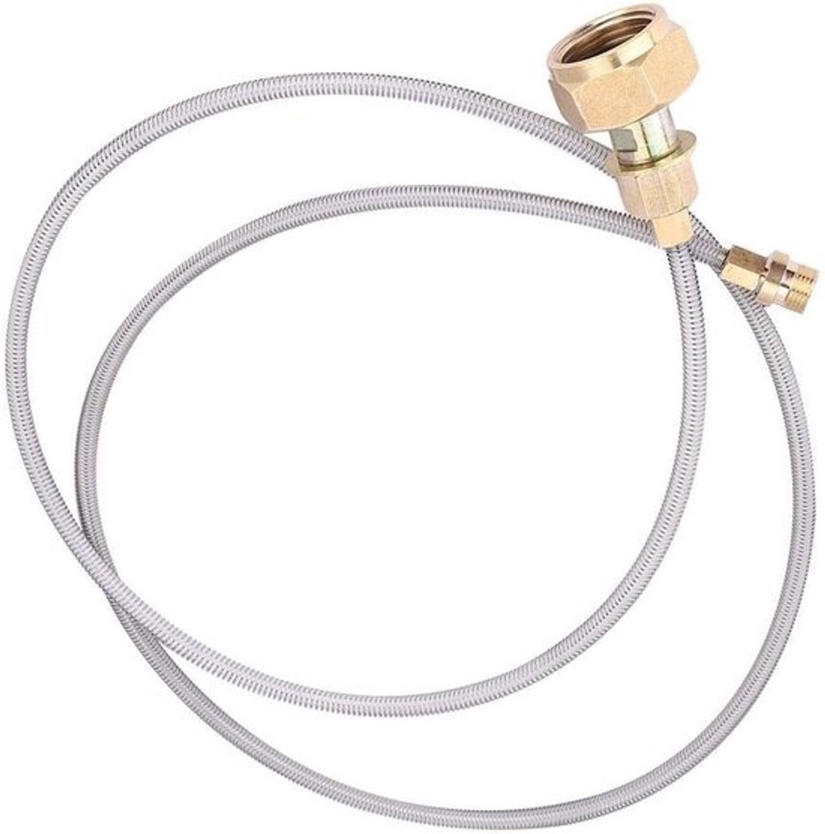 Compacte Gasfles Adapter voor Koken, Camping en Picknick - Veilig en Duurzaam, Geschikt voor Diverse Gasflessen