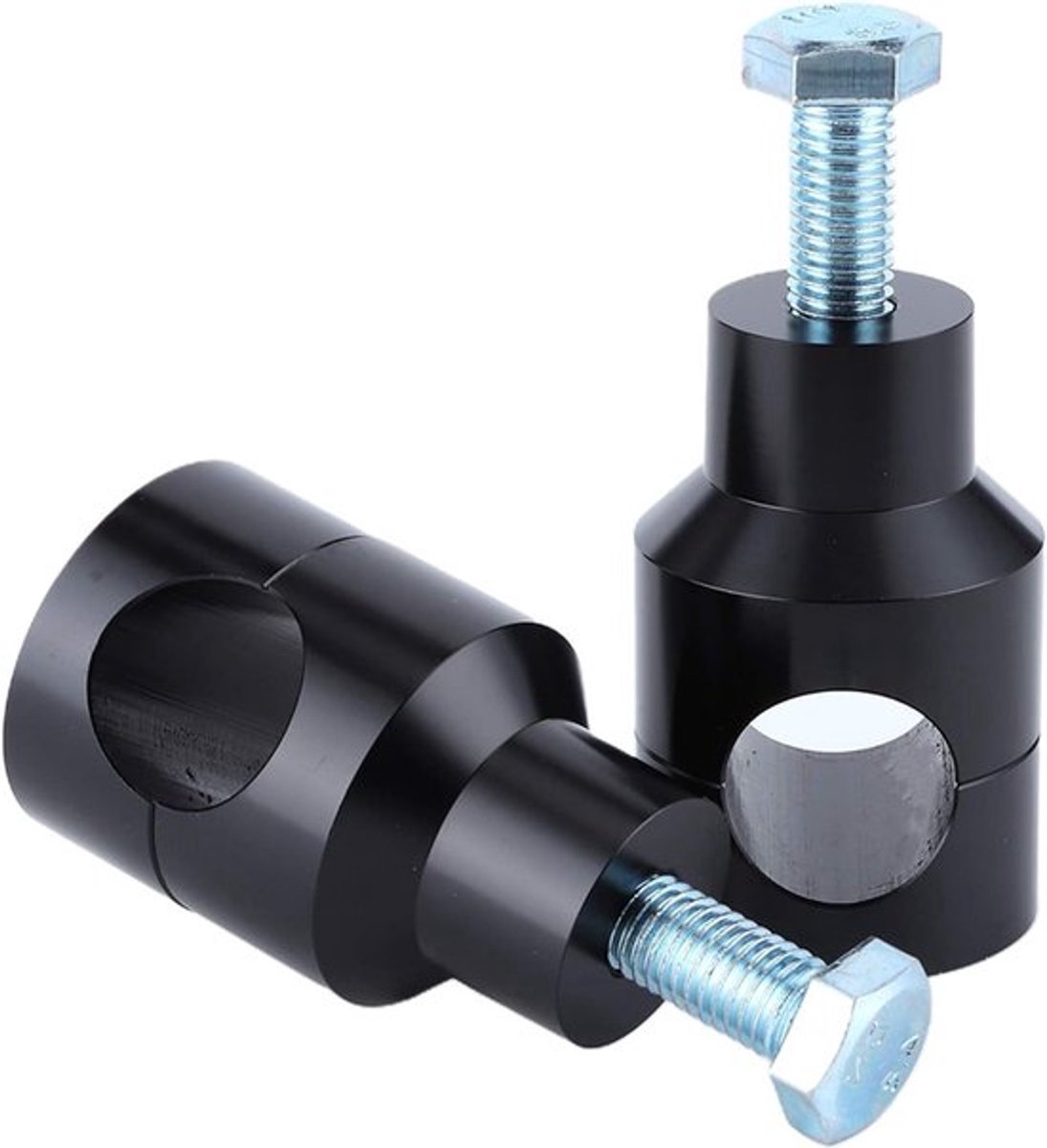 Universele Stuurverhoger 25 mm, Ronde Verhogingsbeugel voor Motoronderdelen, Hoogteverstelling en Stuuraccessoires