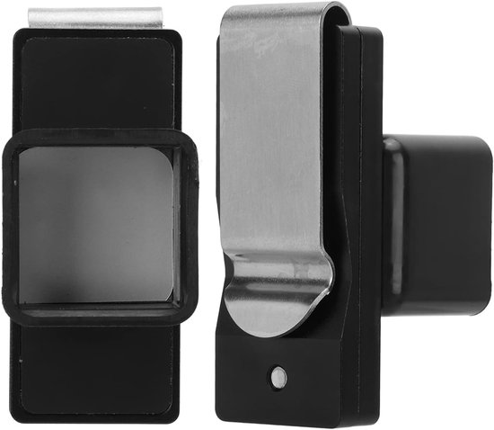 Biljartkrijthouder - Krijtclip Snooker - Biljart Spelen - Magnetische Krijtclip - 13 x 7 x 4 cm - Zilver — afbeelding 4