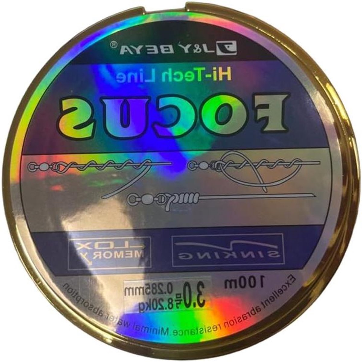 Visdraad - Vismolijn - Vissen - Hoge Trekkracht - 100 meter - Goud