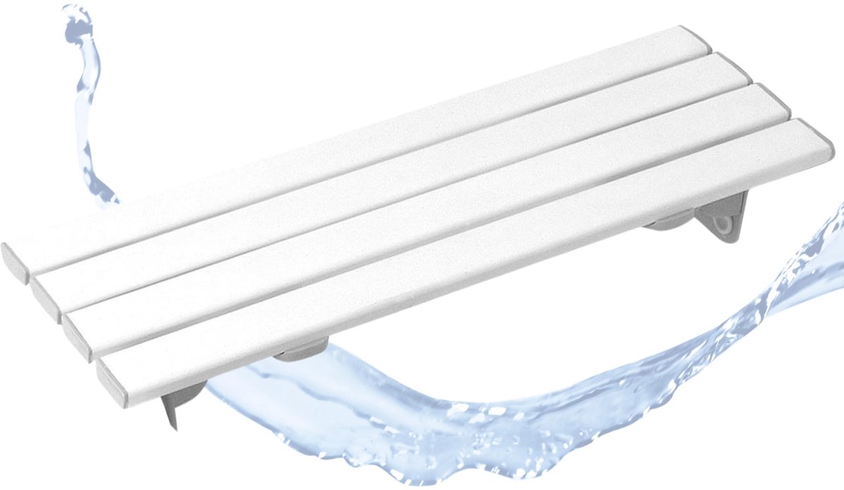 Homecraft Savanah Slatted badkamermeubel, 30 inch, douchebank voor senioren, gehandicapten, gehandicapten - ShopVlot