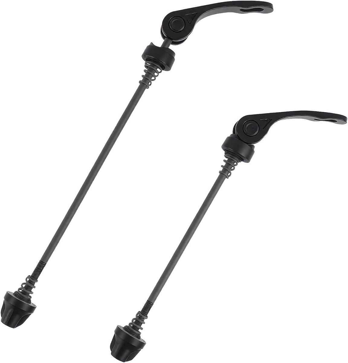 Snelspanset voor Fiets - Zwart - 140 mm - Aluminium en Ijzer - Voor Mountainbike, Racefiets en Trekking