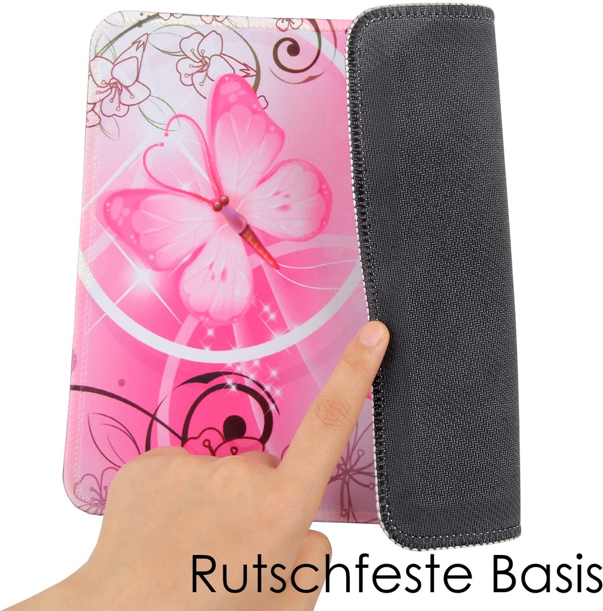 Muismat Gaming Muismat met Ontwerpen Stitched Edges 26 x 21 x 0,3 cm voor pc, laptop, thuiskantoor (25579) - ShopVlot
