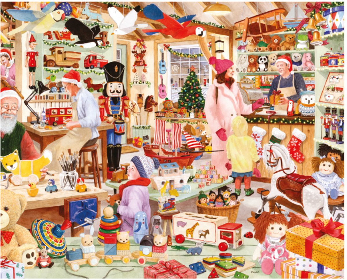 The House of Puzzles DUE JUL No. 22 - Toymaker's Workshop BIG 500 Puzzle.