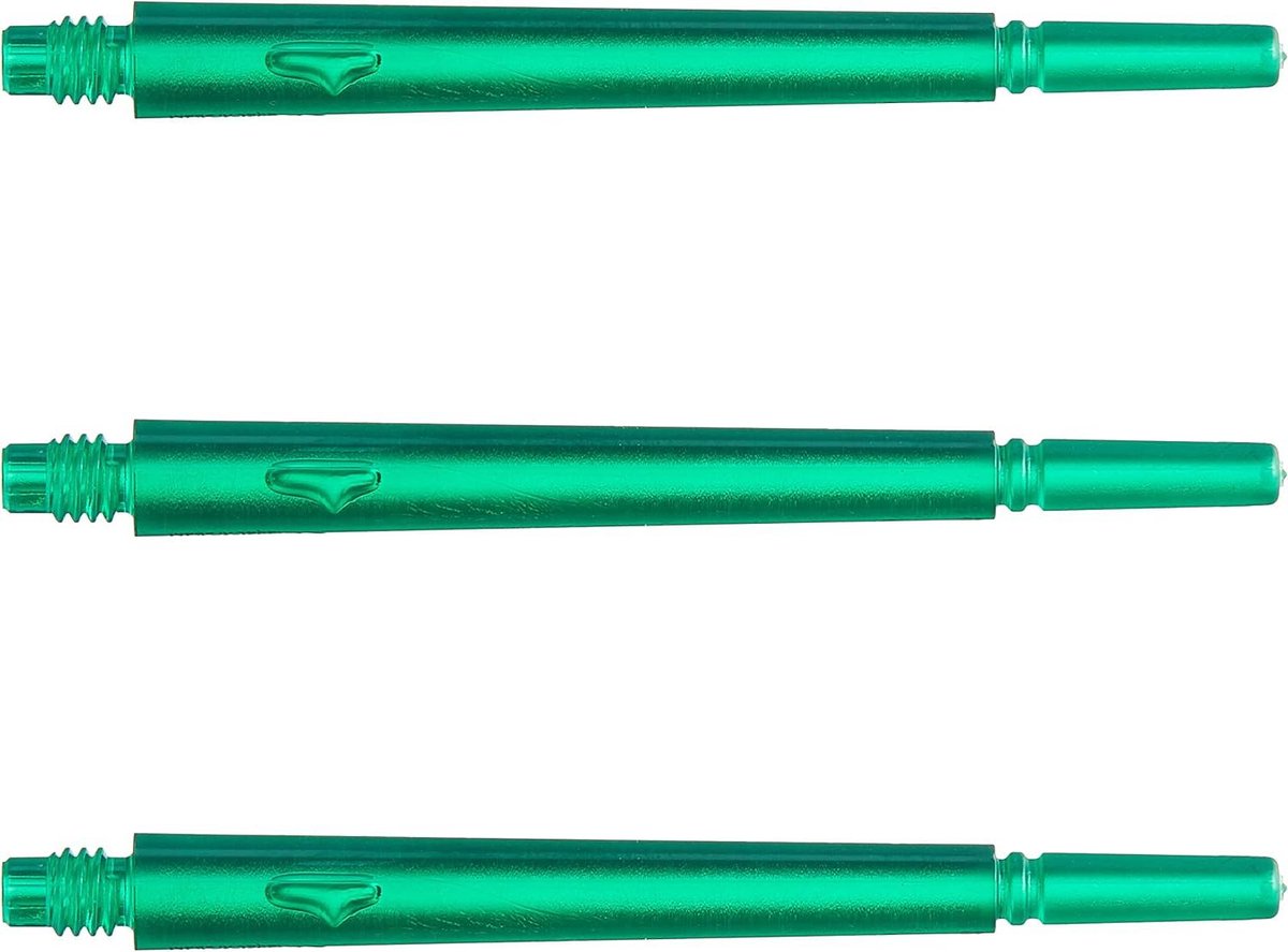 Dartshafts - Dart Accessoires - Precisie Darten - Versterkt Kunststof - Formaat 8 - Lichtgroen