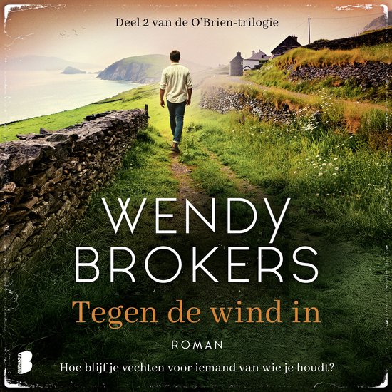 Deel 2 van de O'Brien-trilogie, Wendy Brokres: Tegen de wind in, Roman. Hoe blijf je vechten voor iemand van wie je houdt?