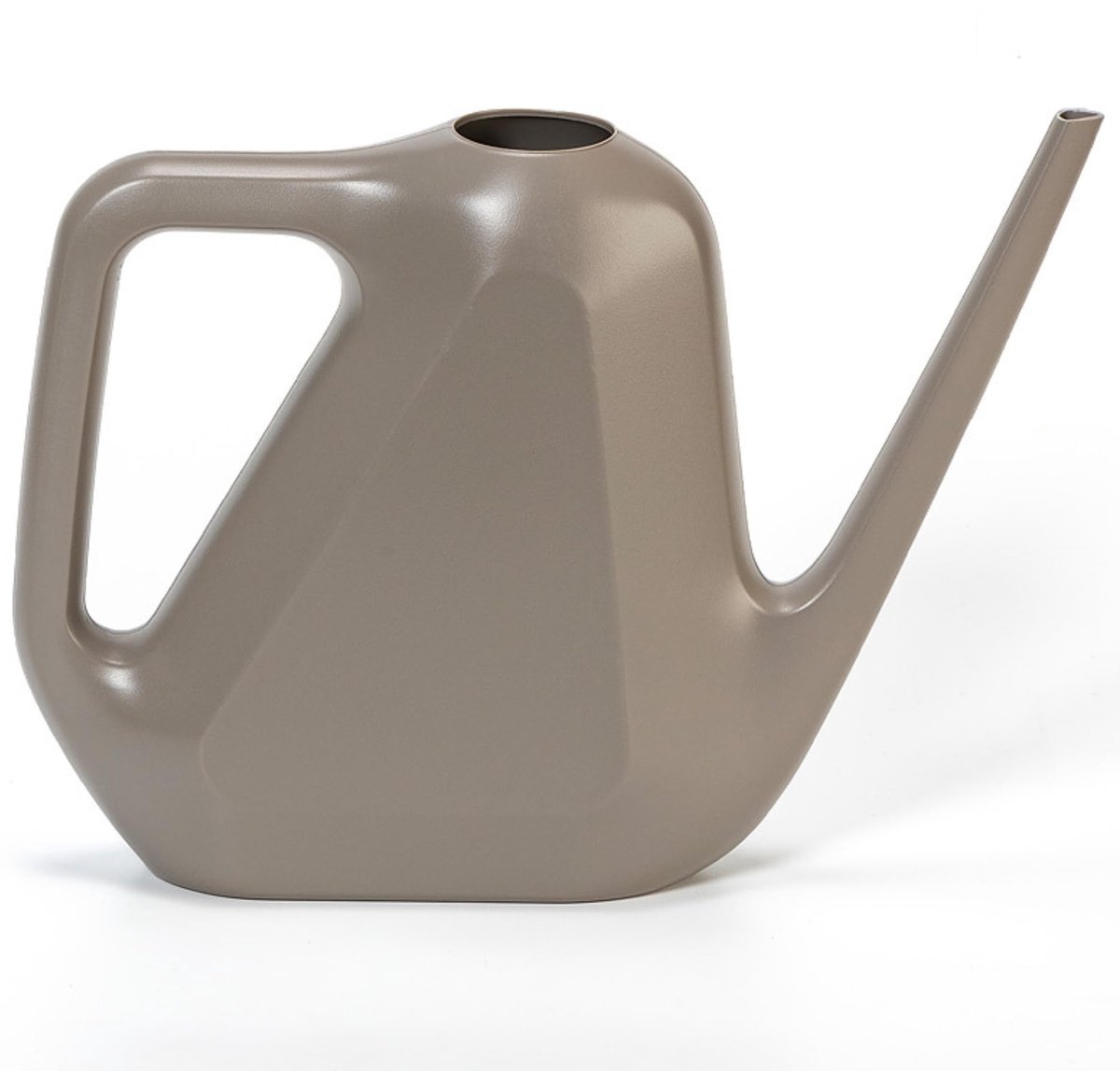 Famanu – Gieter van 1,6 liter in taupe kleur, design gieter van hoogwaardig kunststof voor binnen en buiten