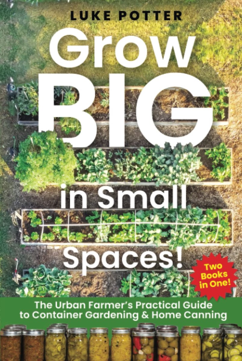 Grow BIG in Small Spaces!: The Urban Farmer’s Practical Guide To Container Gardening & Home Canning Collection - ShopVlot
