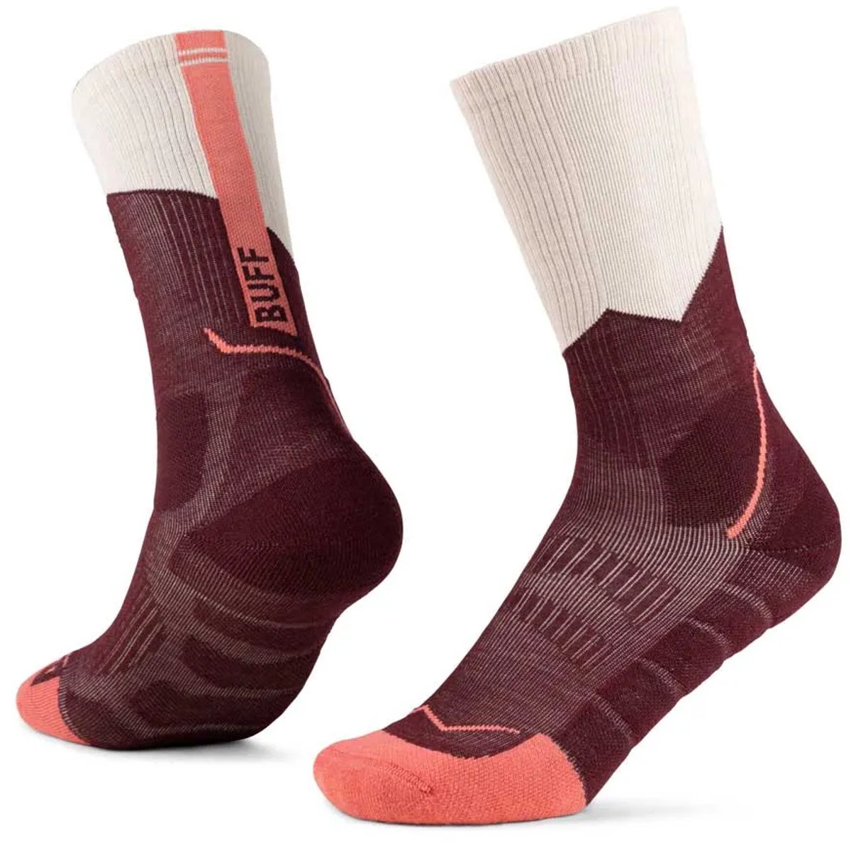 Buff ® Merino Mw Crewsokken Paars EU 36-38