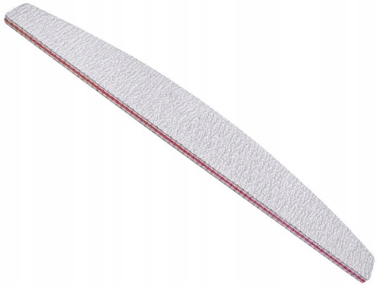 Dubbelzijdige vijl voor nagels, Zebra Nagelvijl 18 cm 100/180 - nagelvijl van papier - eigenschappen: dubbelzijdig, 100/180, lengte 18 cm, type e.v. bootvorm, 1 stuk
