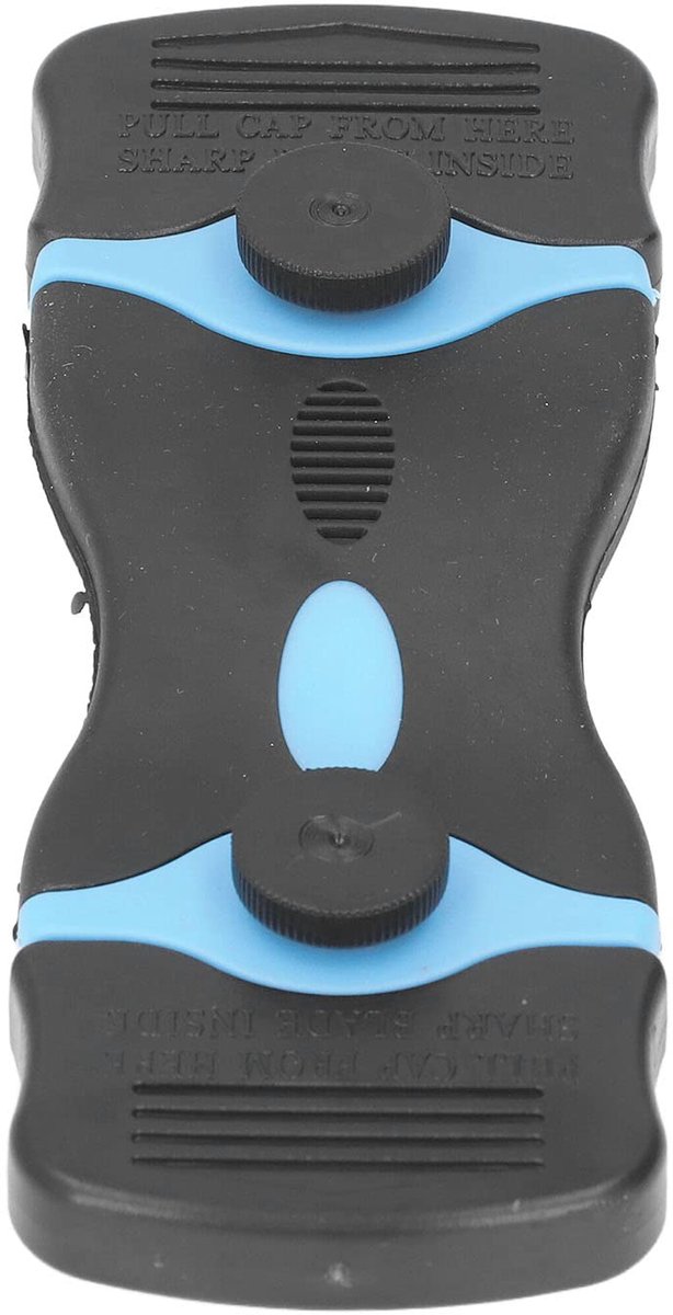 Tbest Plamuurmessen, 2 Stuks 2 in 1 Schraper Tool ABS Scheermesje Schrapers Gereedschap Metalen Plastic Messen voor - ShopVlot