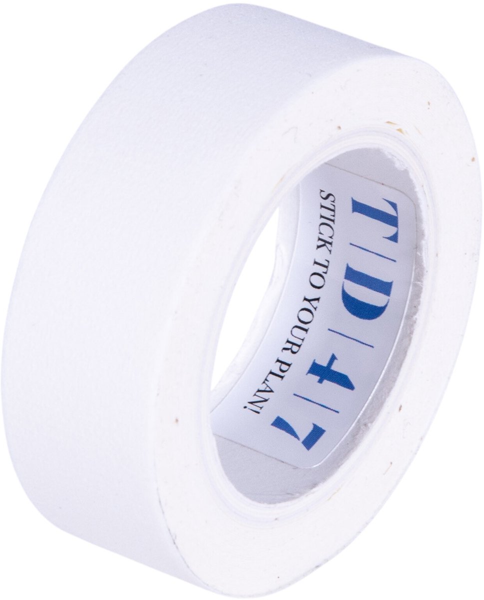 TD47 Gaffa Tape Minirol 19mm x 5m Mat Wit