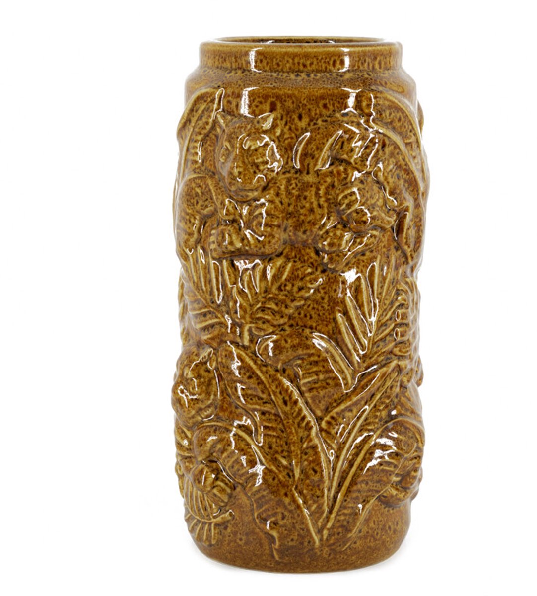 Aardewerk vaas Tigers M