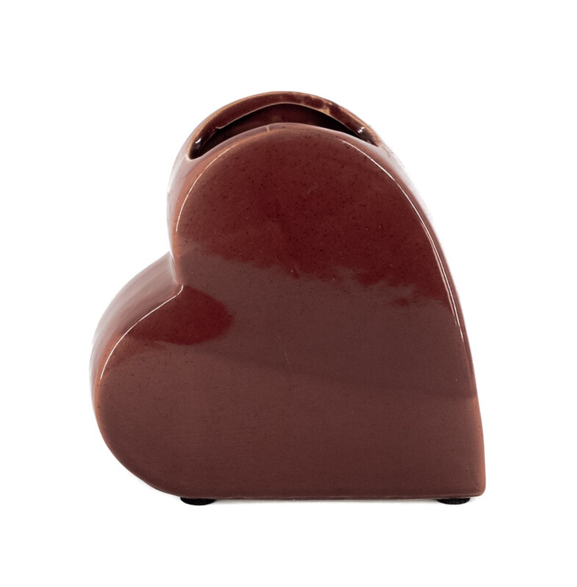 Aardewerk vaas Heart S