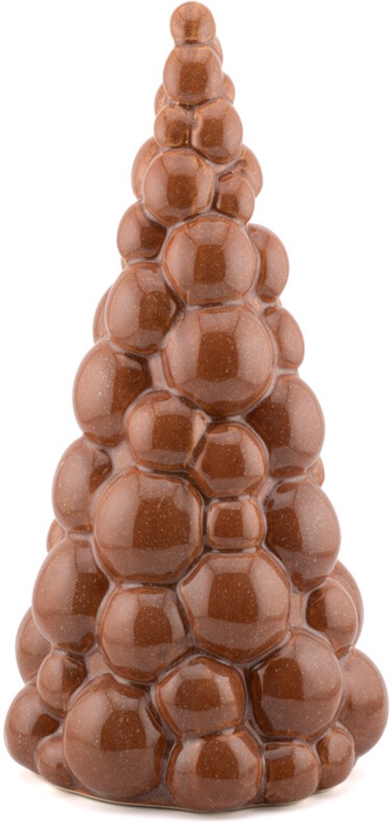 Ornament kerstboom Fir bruin L