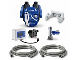 Neues Wasser Group - Waterfilter onderbouw: BRITA filterkop, BRITA P1000 filter, filterwissel-indicator (Digiflow - ShopVlot