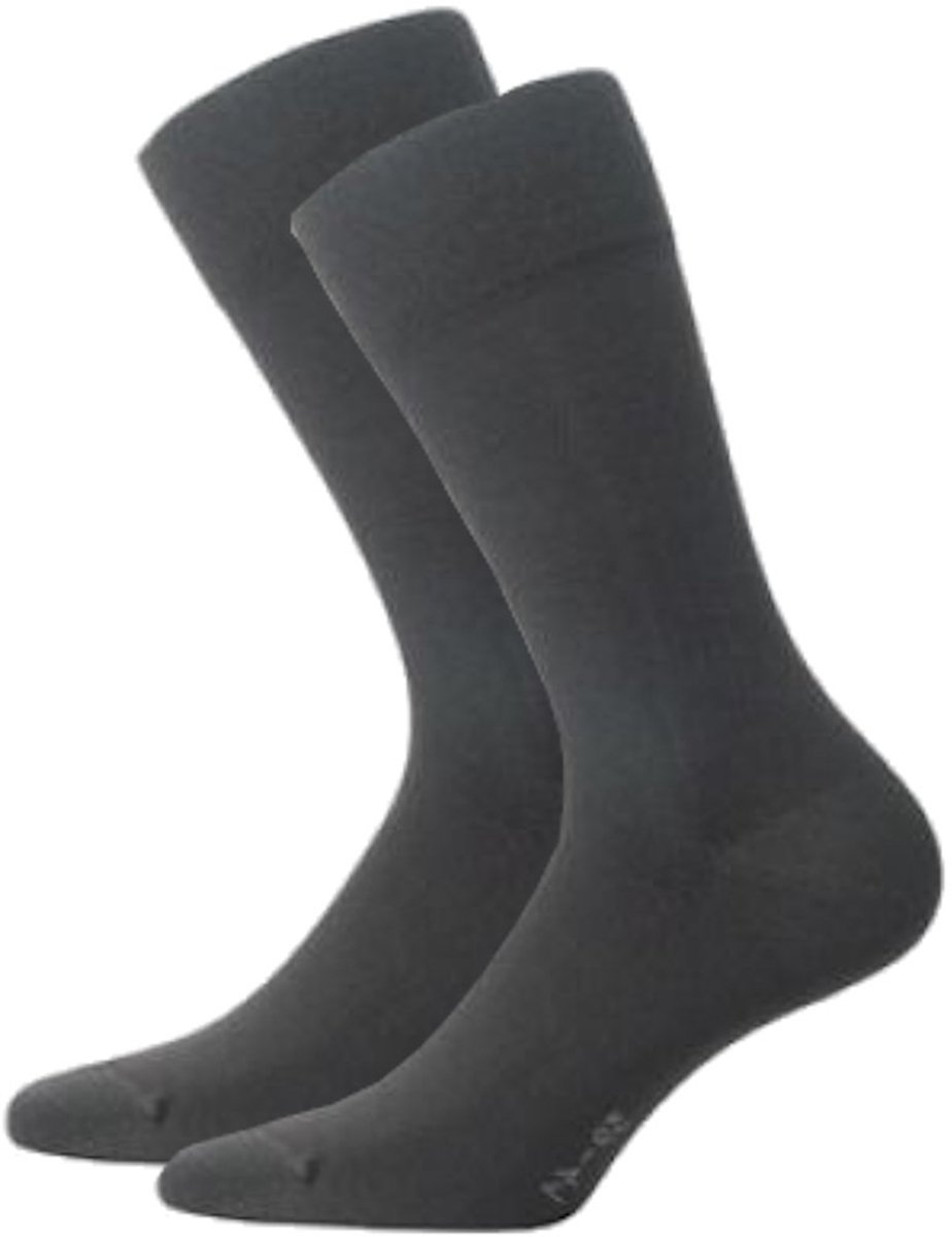 Topsocks Classic Cotton herensokken antraciet maat 51-53